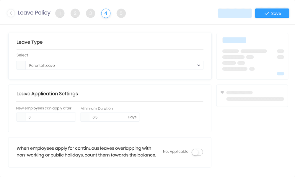 Workstem enables the customization of leave policies and payroll policies to meet the requirements of different employment types, positions, and departments while ensuring compliance with Fair Work regulations.