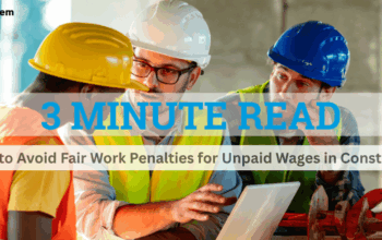 How to Avoid Fair Work Penalties for Unpaid Wages in Construction