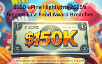 $150K Fine Highlights 2025’s Biggest Fast Food Award Breaches