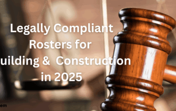 Legally Compliant Rosters for Building & Construction in 2025