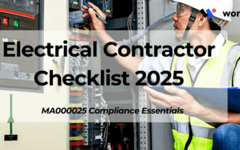 Electrical Contractor Checklist 2025: MA000025 Compliance Essentials
