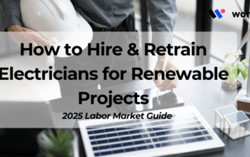 How to Hire & Retrain Electricians for Renewable Projects (2025 Labor Market Guide)