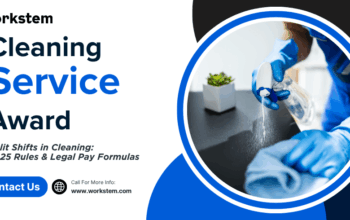 Split Shifts in Cleaning: 2025 Rules & Legal Pay Formulas