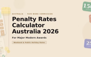 Penalty Rates Calculator Australia for Major Awards in 2026
