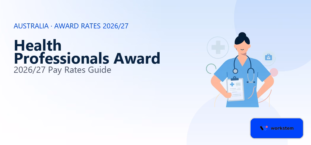 Health Professionals Award 2026/27 Pay Rates Guide (MA000027)