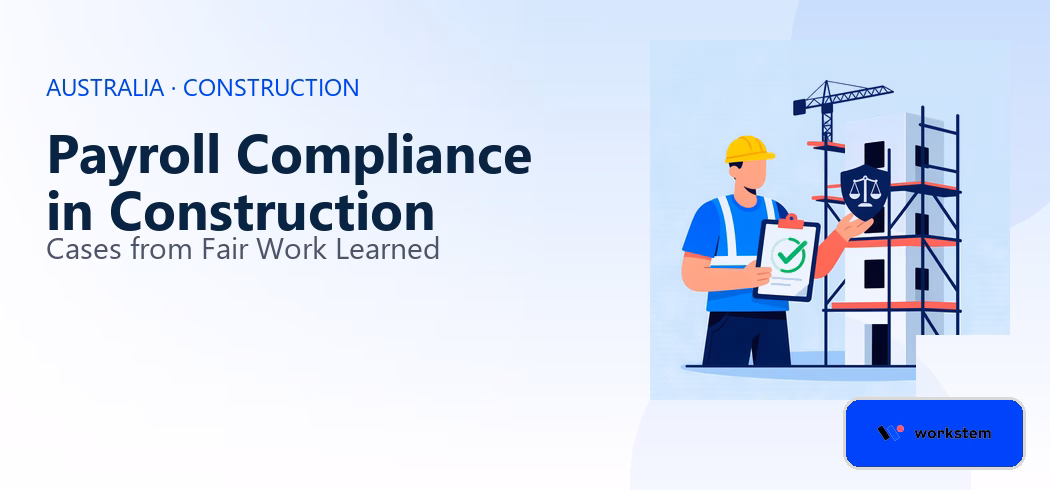Payroll compliance in construction: Cases from Fair Work learned