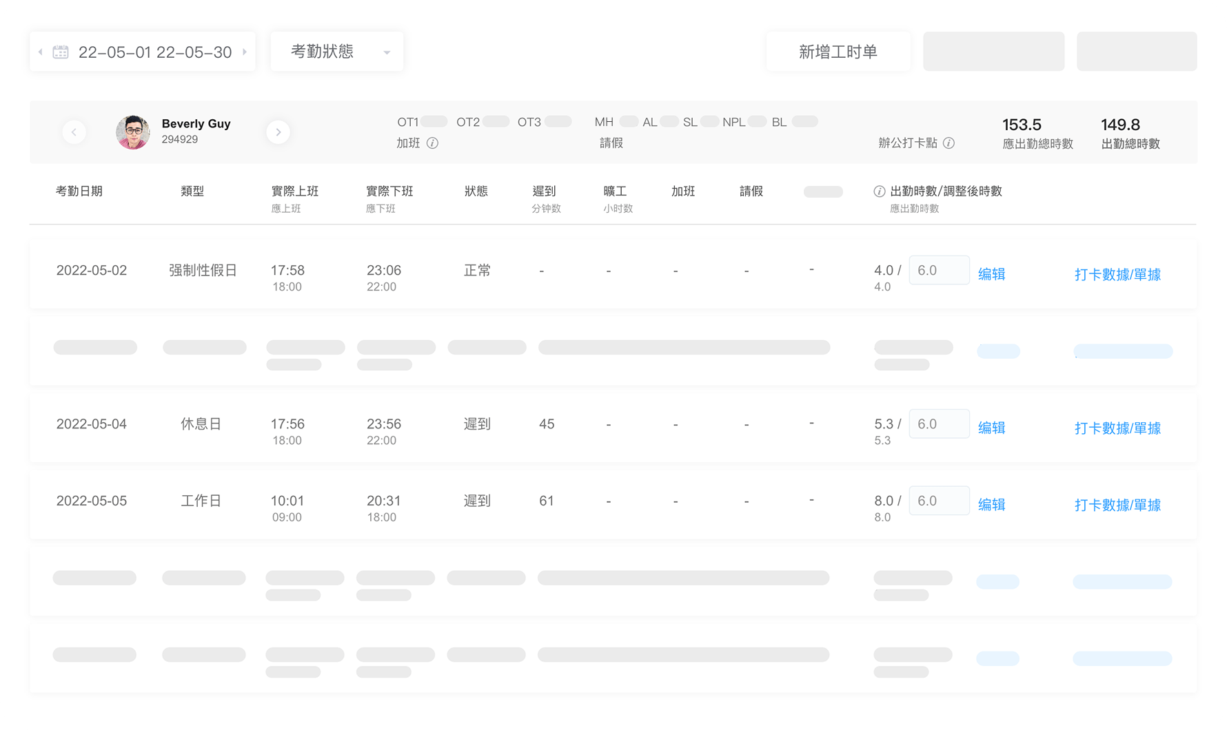 採用高效的自動考勤系統取代人手統計工時