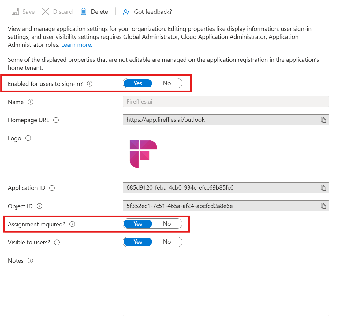 User assignment required
