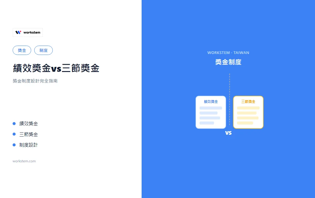 績效獎金vs三節獎金：獎金制度設計完全指南