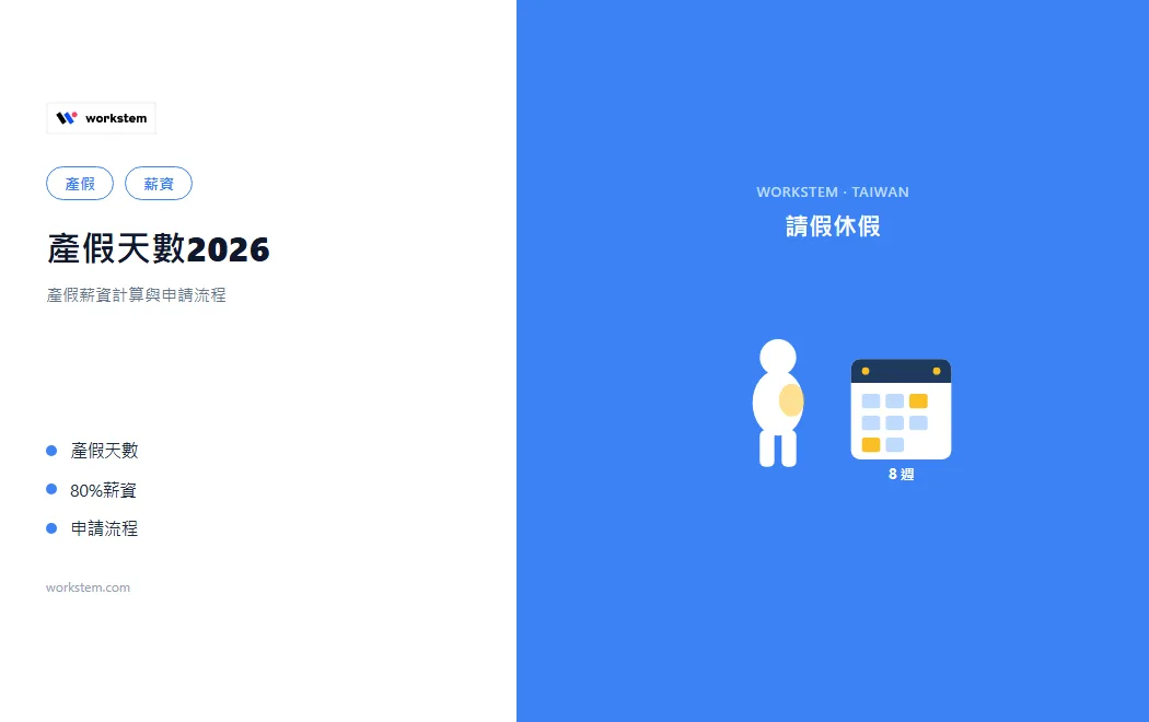 產假天數2026：產假薪資計算與申請流程