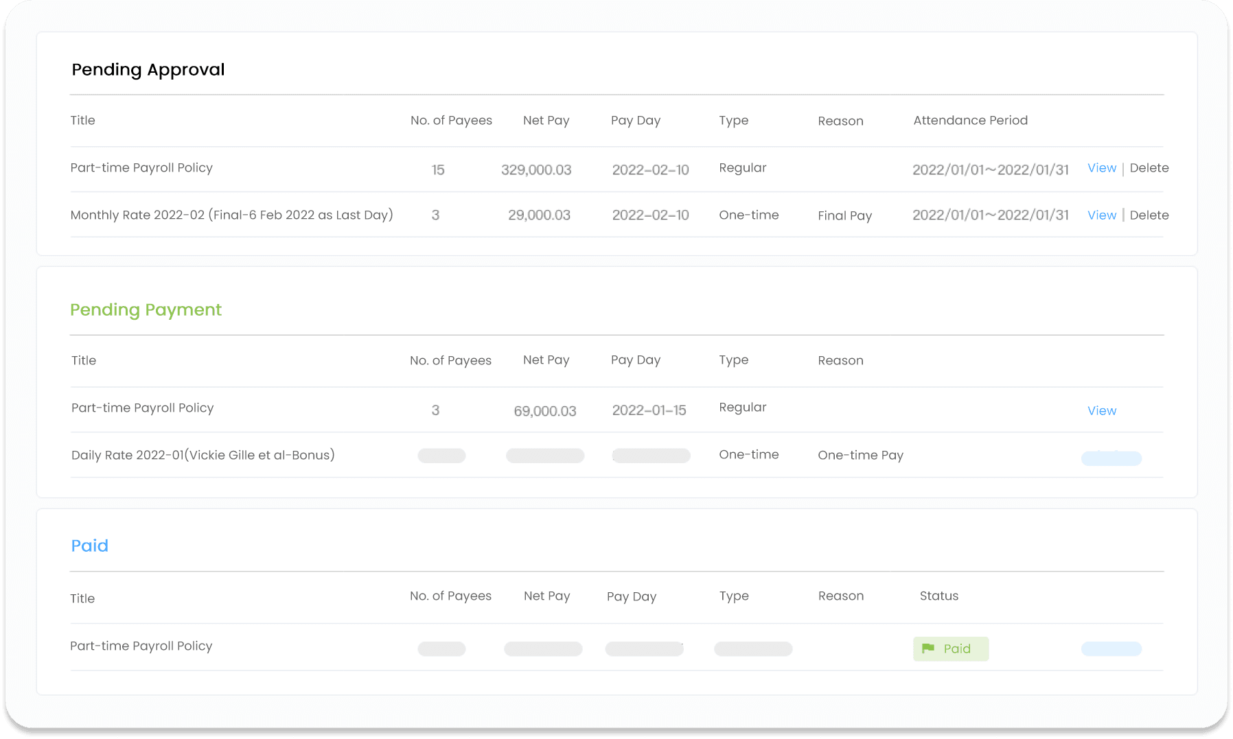 Run your payroll data in an all-rounded human resources system