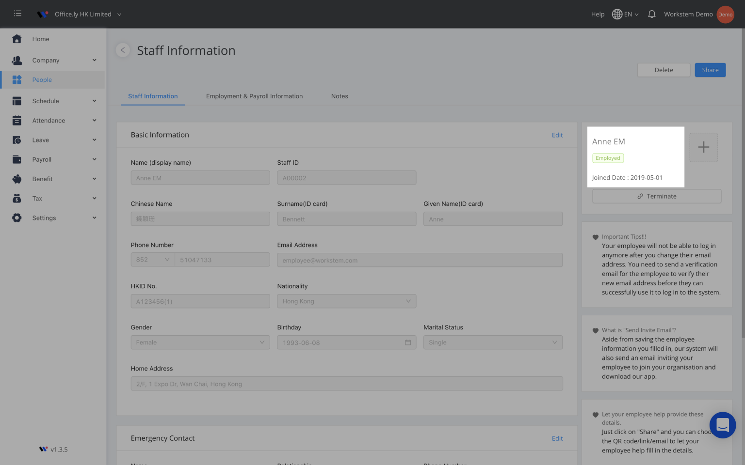 Which Form Do I Need to Submit to IRD for Newly Hired Employees? Workstem HR System