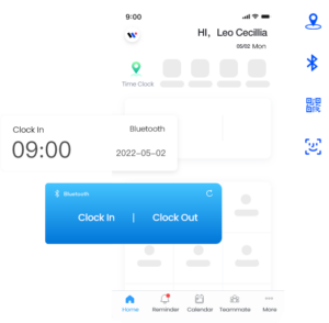 Choose an attendance system with mobile app for quick clock ins/outs