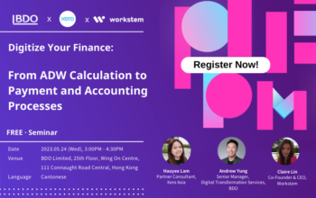 [Seminar] Digitize Your Finance From ADW Calculation to Payment, Accounting Processes