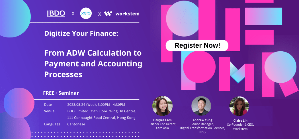 [Seminar] Digitize Your Finance From ADW Calculation to Payment, Accounting Processes