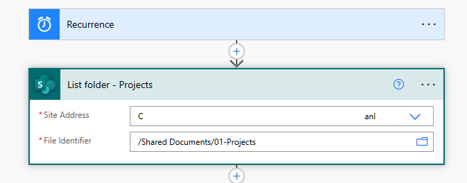 列出所有專案資料夾