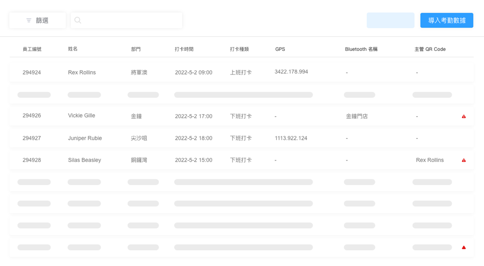 精準定位,打卡記錄易追蹤